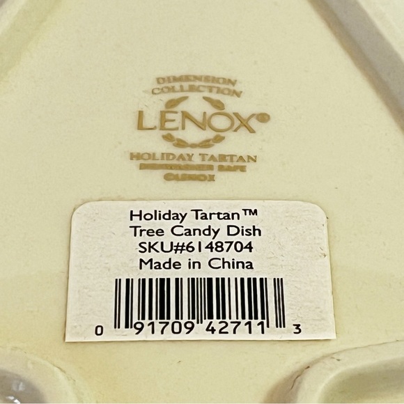 Lenox Holiday Tree Candy Dish – Original Box – Elegant Christmas Table Decor - Picture 6 of 9